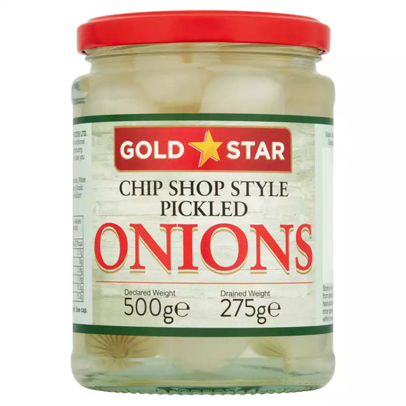 Gold Star Chip Shop Style Pickled Onions