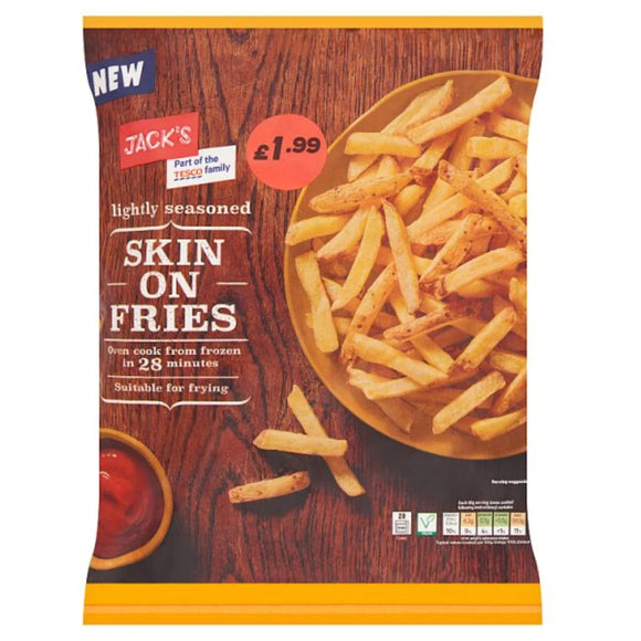 Jack’s Skin on Fries 750g