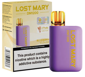 Lost Mary 20mg DM600 x2 Blueberry Cloudd