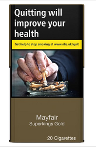 Mayfair 20 Gold Superkings Cigarettes