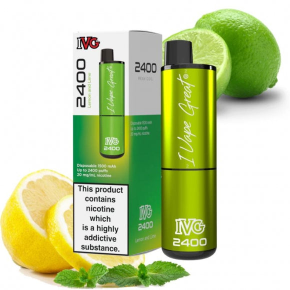 IVG Lemon & Lime 2400