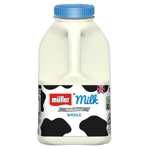 Müller Whole Milk 1 Pint 568ml