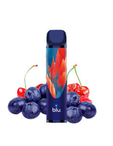 Blu Bar 20mg Blueberry Cherries Disposable Vape 1000