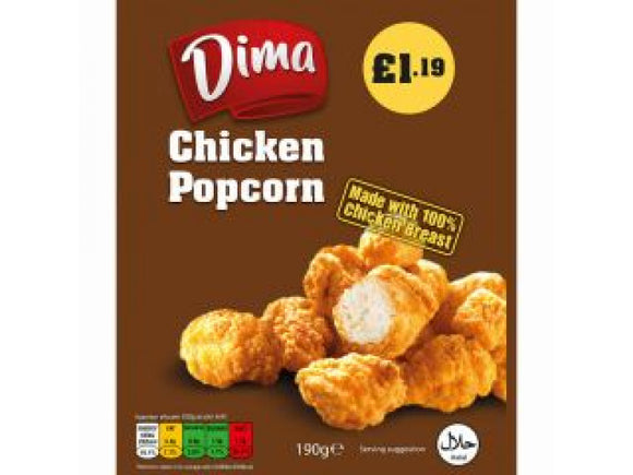 Dima Chicken Popcorn 190g