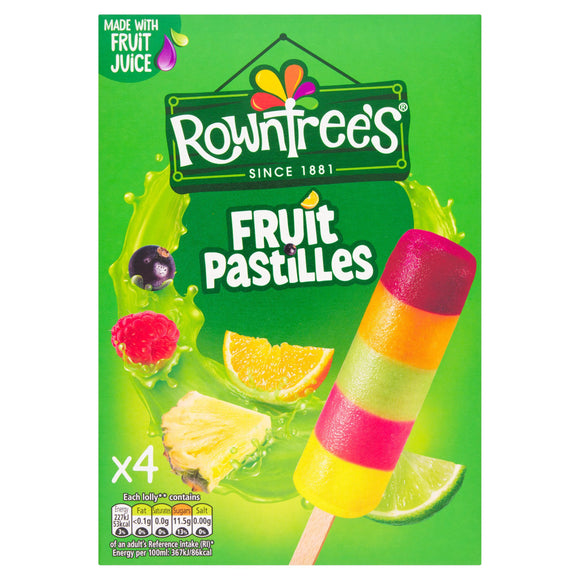 Rowntree's Fruit Pastilles 4 x 65ml