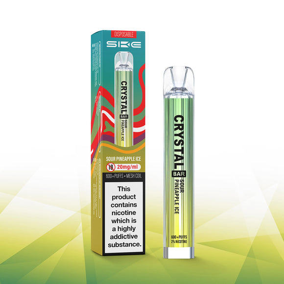 SKE Crystal Bar Sour Pineapple Ice 20mg 600