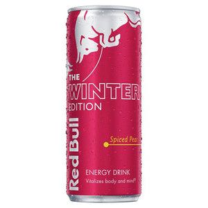 Red bull winter spiced pear can 250ml