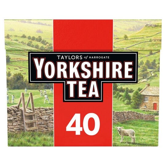 Yorkshire Tea teabags 40 pack