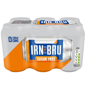 Irn Bru sugar free 6 pack 6x330ml