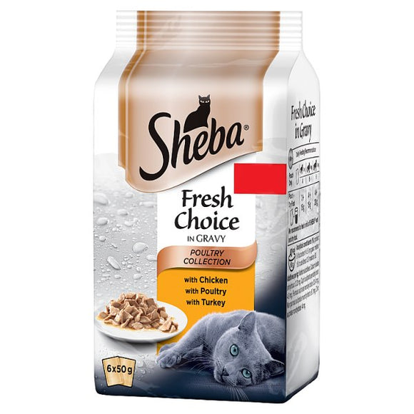 Sheba - Fresh & Fine - 6 pack - 6x50g