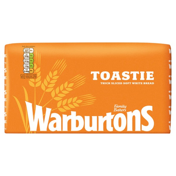 Warburtons toastie white 800g