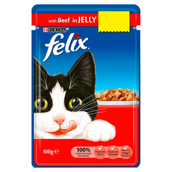 3X Felix Original - Beef (in jelly) - 3x100g