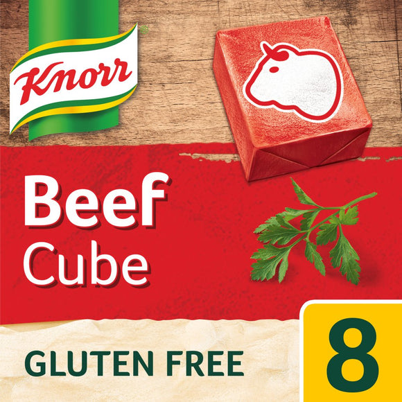 Knorr stock cube beef 8's