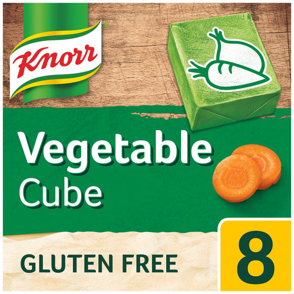Knorr stock cube veg 8's