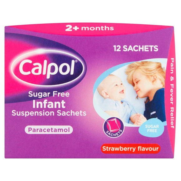 Calpol sachets sugarfree 12 x 5ml