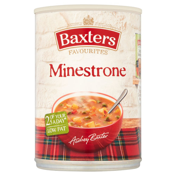 Baxters favourites minestrone 400g