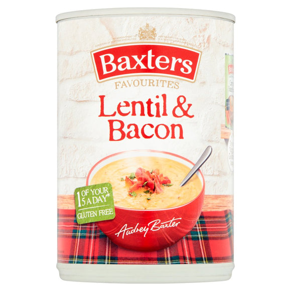 Baxters lentil & bacon 400g