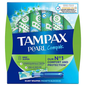 Tampax compak pearl super