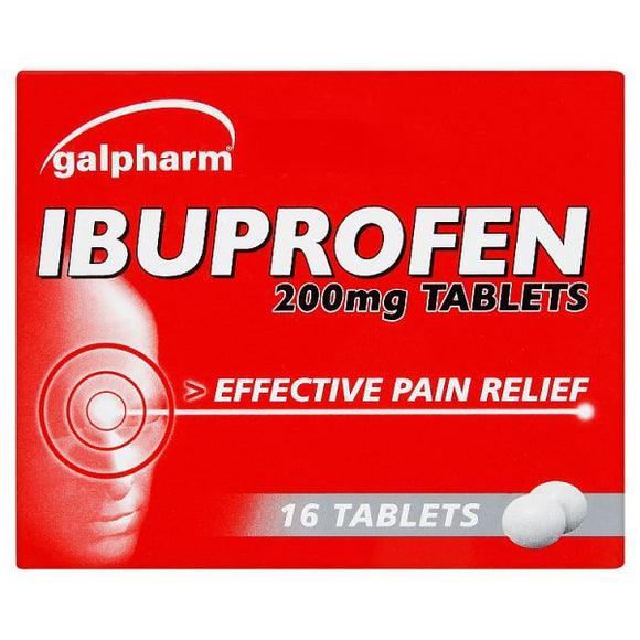 Galpharm ibuprofen tabs 16's