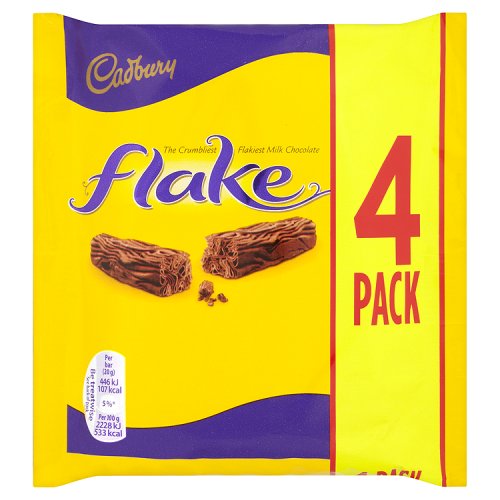 Cadbury flake multipack 4 x 20g