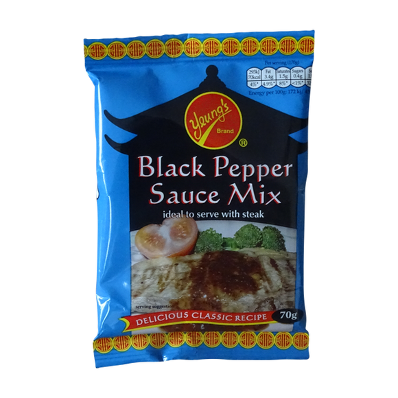 Yeungs black pepper sauce mix 70g