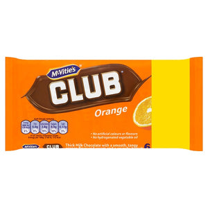 McVities club orange 6 pack