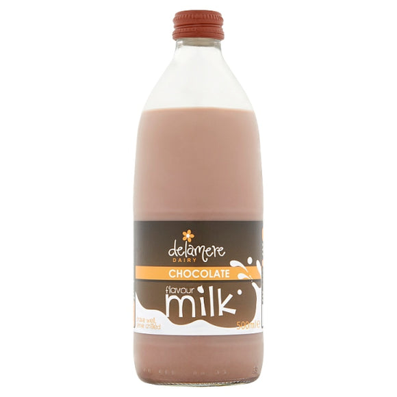 Delamere dairy choc milk 500ml