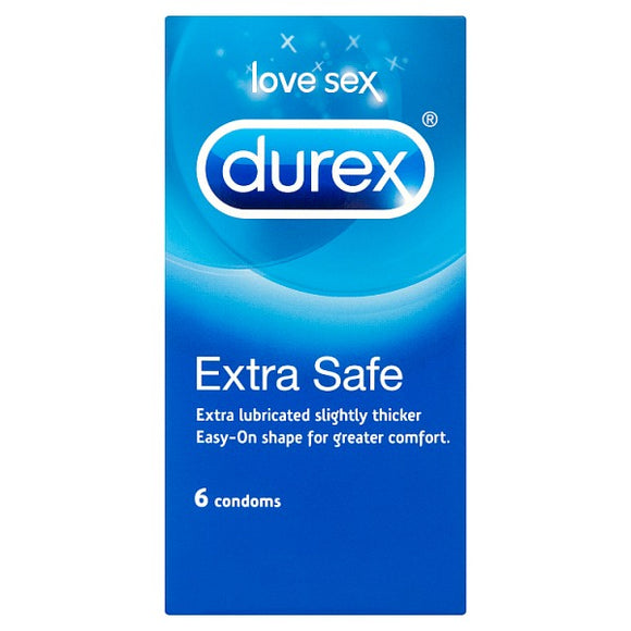 Durex extra safe 6's