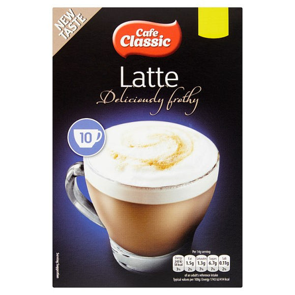 Cafe classic latte