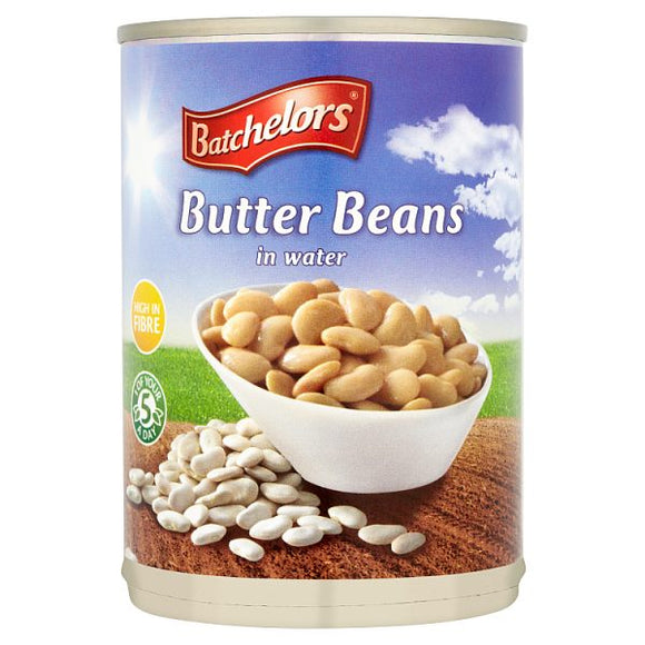 Batchelors butter beans water 400g