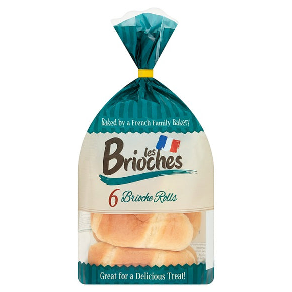 La boulangere milk brioche rolls 6 pack