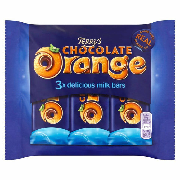 Terrys milk chocolate orange 3 x 35g