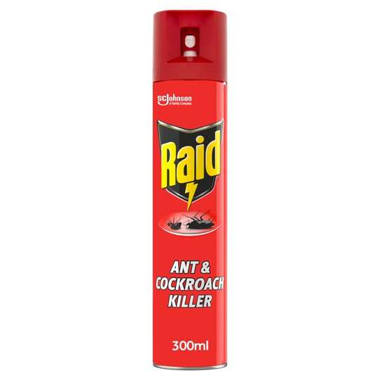 Raid ant  & roach killer  300ml   .