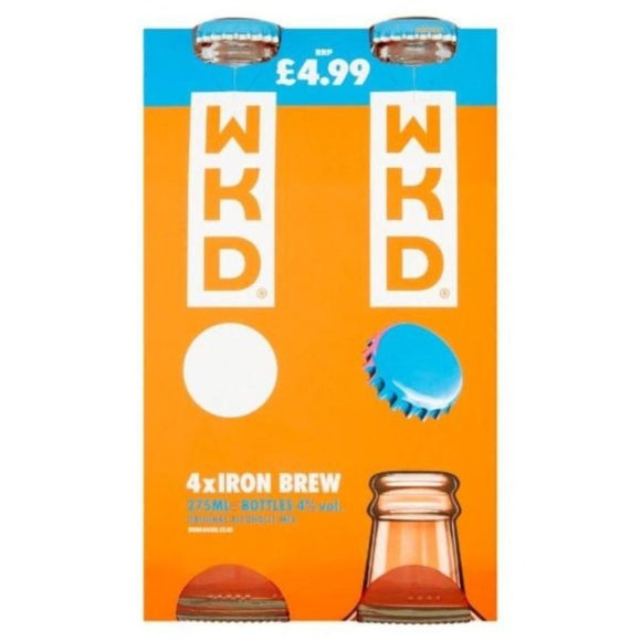 WKD iron brew 4 pack 4 x 275ml